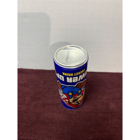 Super Mario Power Up Energy Drink (Unopened & Full) 2007 - Vintage / Collectible - Picture 7 of 9